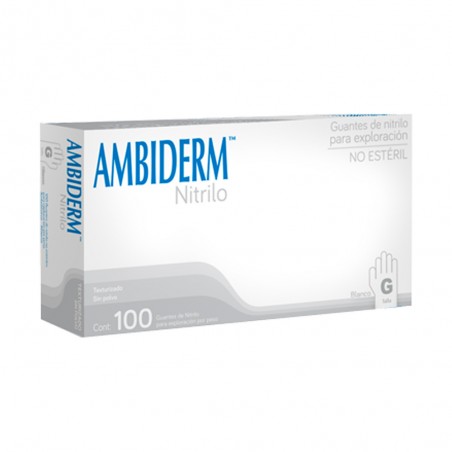 GUANTE DE  NITRILO SOFT AMBIDERM