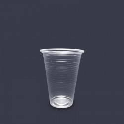 VASO N° 8  PLAST TRANSPARENTE