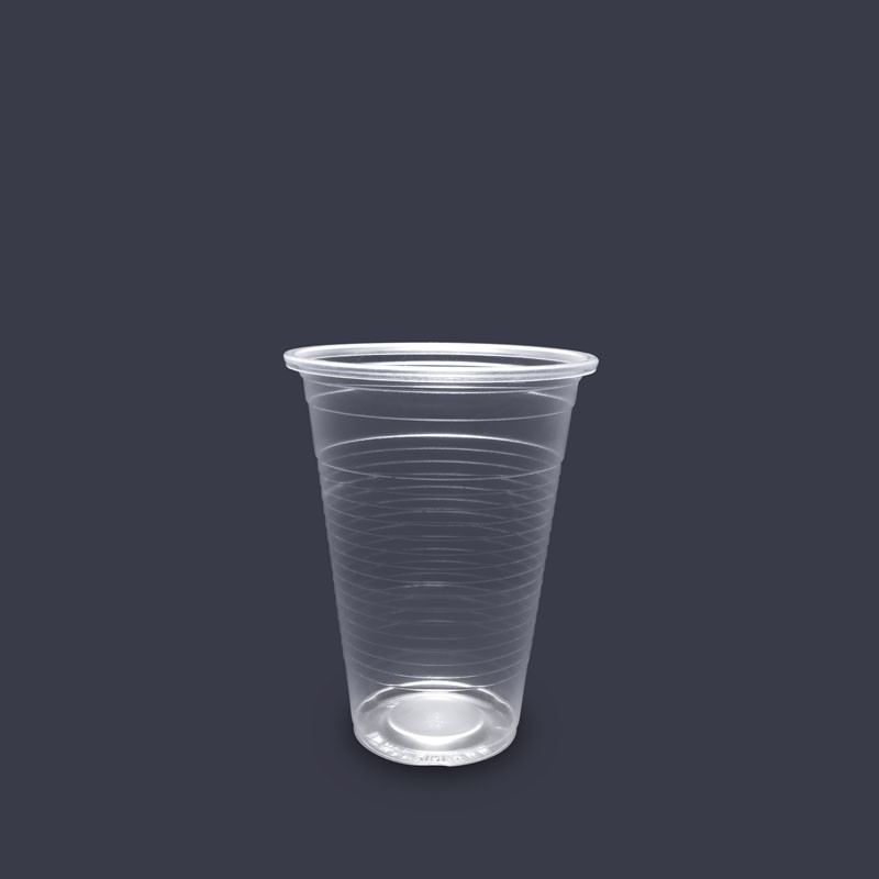 VASO N° 8  PLAST TRANSPARENTE