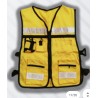 CHALECO BRIGADISTA CON ANTIREFLEJANTES