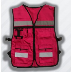 CHALECO BRIGADISTA CON ANTIREFLEJANTES