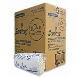 TOALLA INTERDOBLADA SANITAS