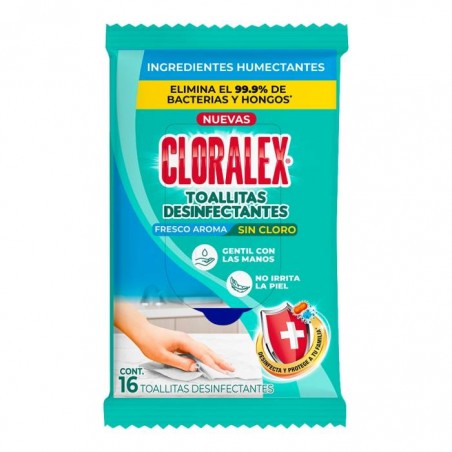 CLORALEX TOALLITAS DESINFECTANTES