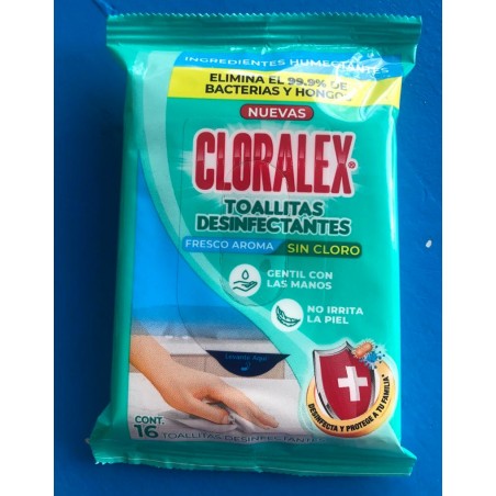 CLORALEX TOALLITAS DESINFECTANTES