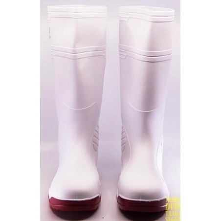 BOTAS CON CASQUILLO SUELA ROJA